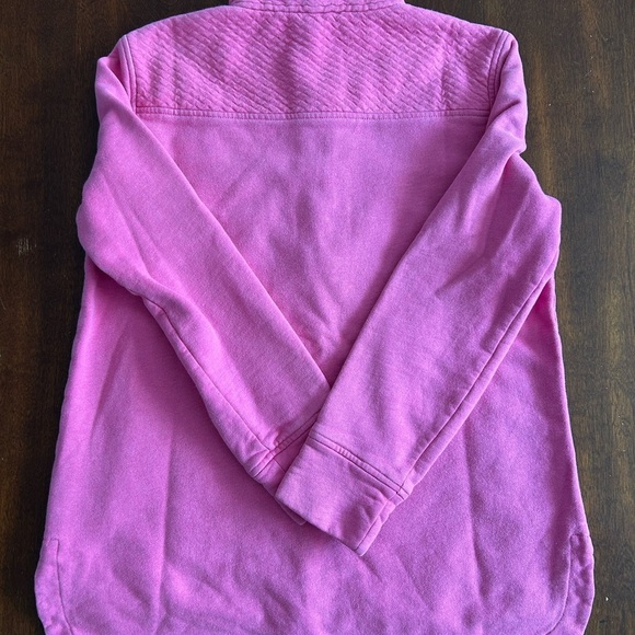 Vineyard Vines Pink 1/4 Zip Pullover Sweater - Picture 5 of 6